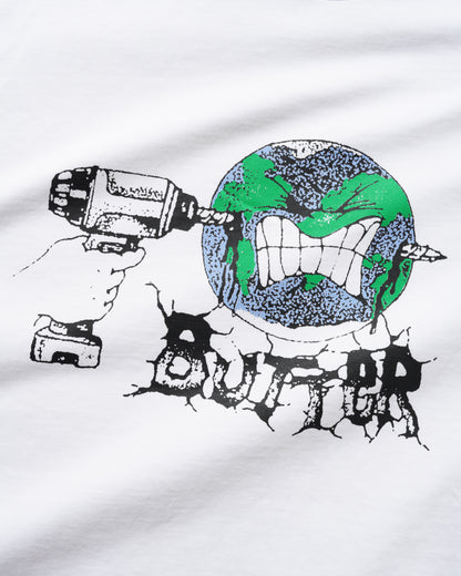 Butter Goods Drill Tee - White