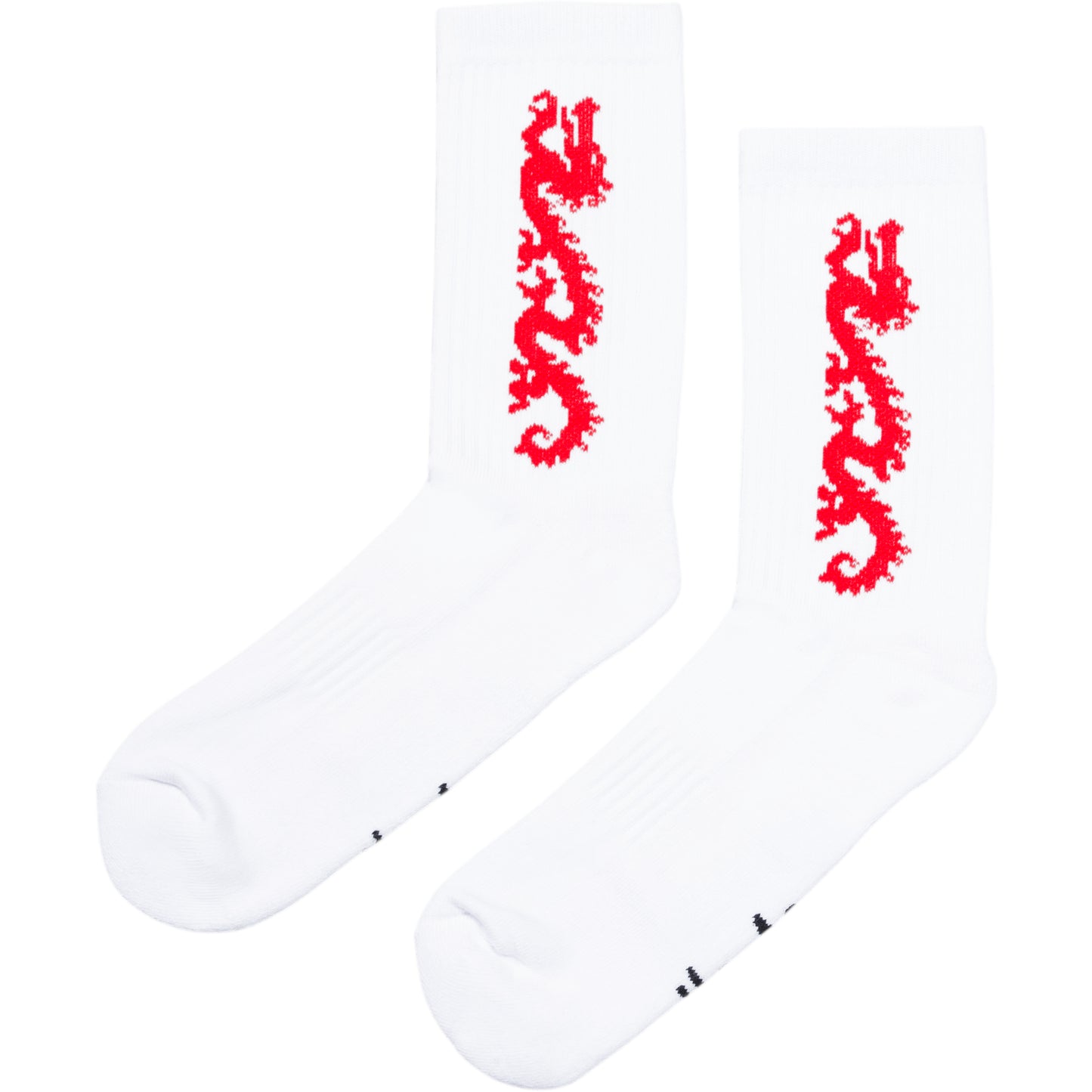 Carpet Company Dragon Sock - White