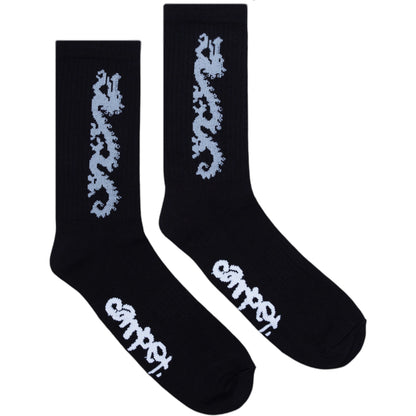 Carpet Company Dragon Sock - Black