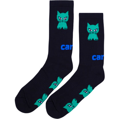 Carpet Company Cat Sock - Black
