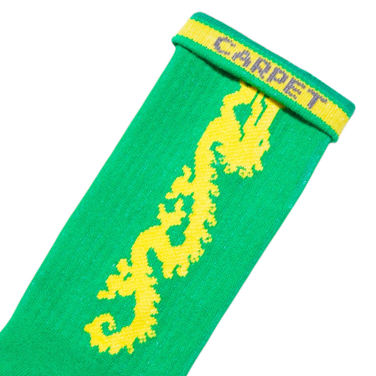 Carpet Company Dragon Sock - Green