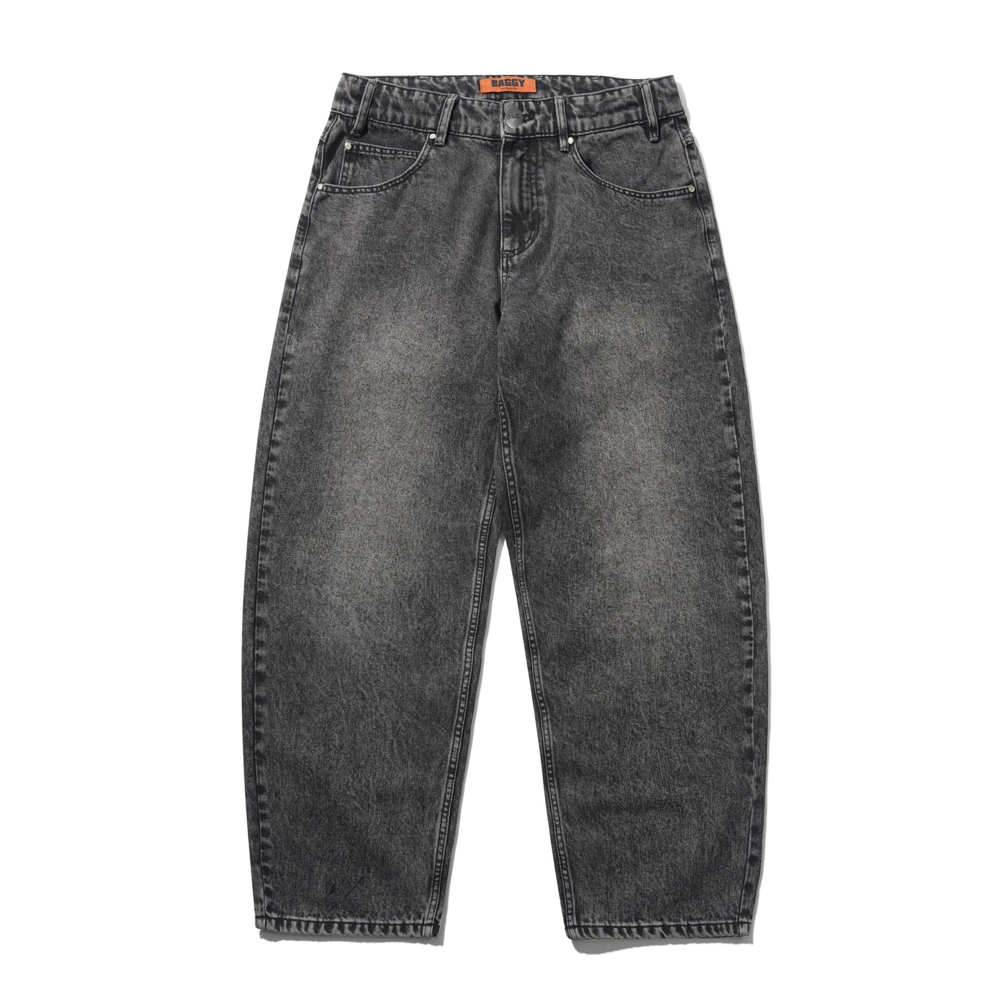 Butter Goods Drummer Baggy Denim Jeans - Streaky Black