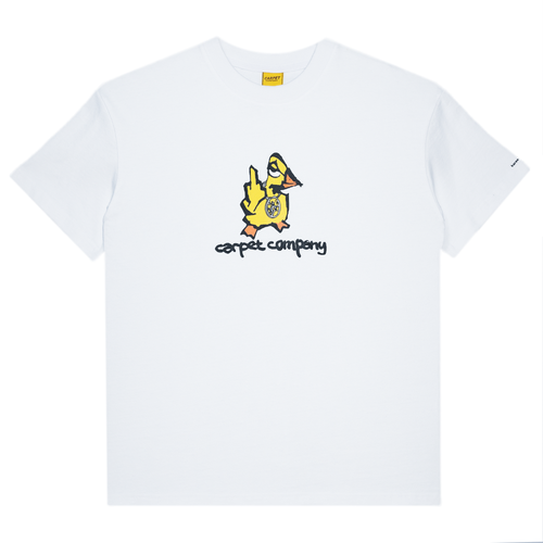 Carpet Company Duck You Tee - White