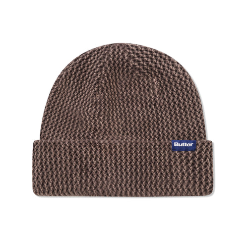 Butter Goods Dyed Beanie - Washed Brown