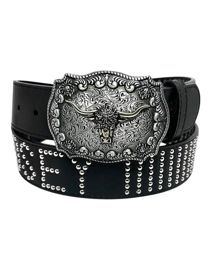 Loosey Interchangeable Buckle Belt - Black