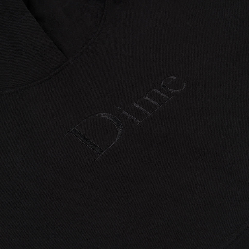 Dime Classic Logo Hoodie - Black