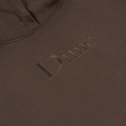 Dime Classic Logo Hoodie - Driftwood