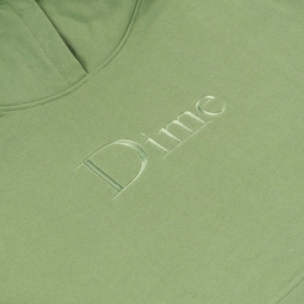 Dime Classic Logo Hoodie - Moss