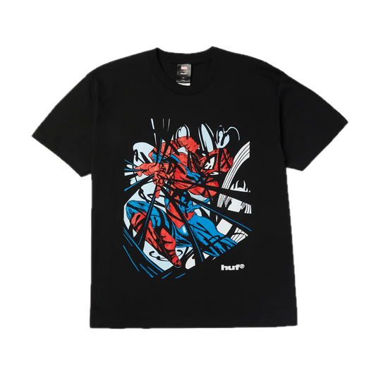Huf X Spiderman Entangled Tee - Black