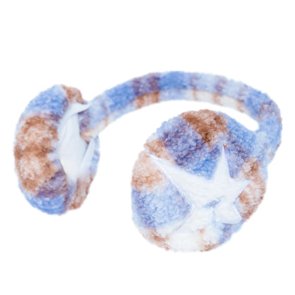 Carpet Company C-Star Earmuffs - Blue Plaid