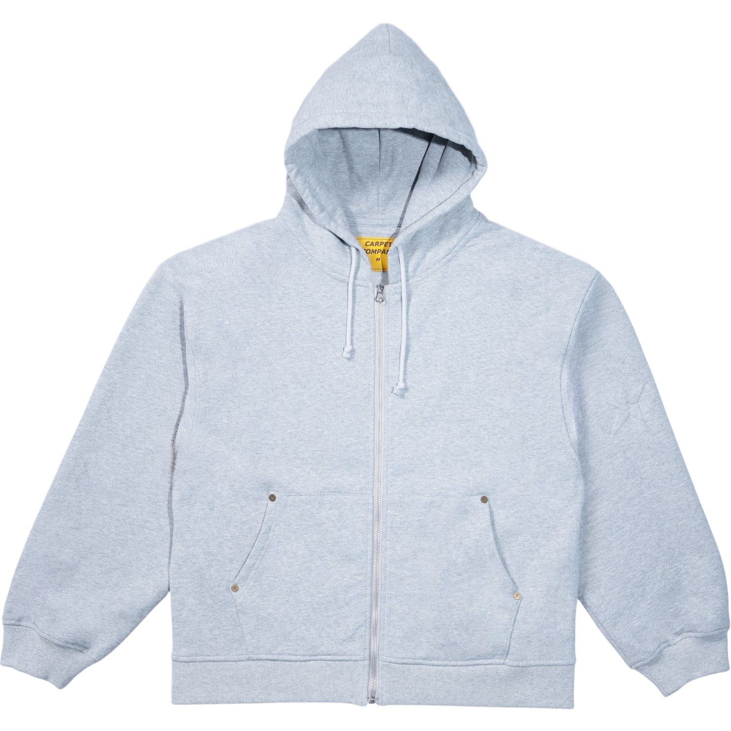 Carpet Company C-Star Embossed Hoodie - Grey