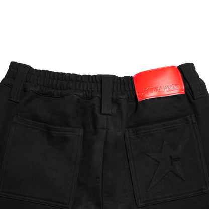 Carpet Company C-Star Buttonfly Sweatpants - Black