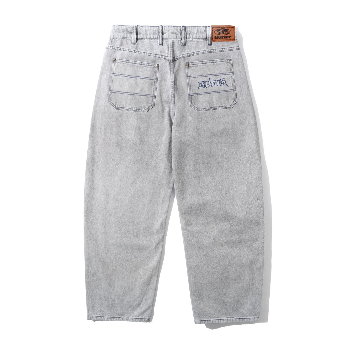 Butter Goods Encounter Denim Jeans - Washed Soft Grey