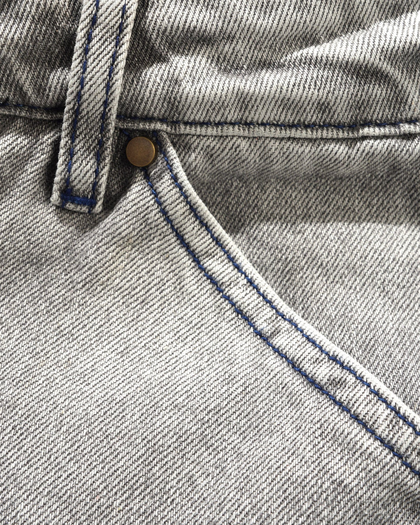 Butter Goods Encounter Denim Shorts - Washed Soft Grey
