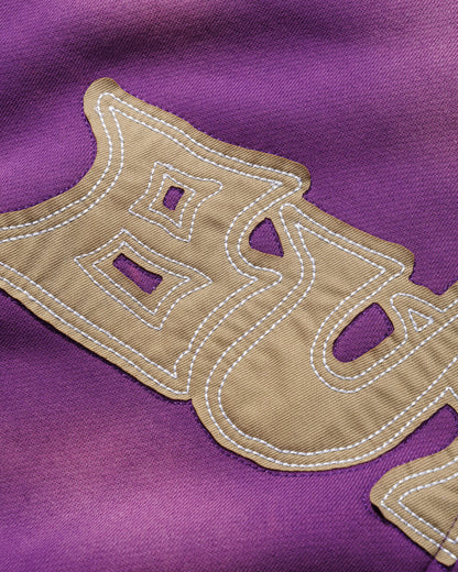 Butter Goods Encounter Zip Hoodie - Washed Purple