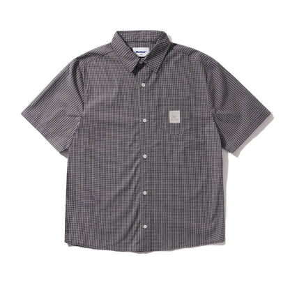 Butter Goods Equipment Button Up Shirt - Black/Grey