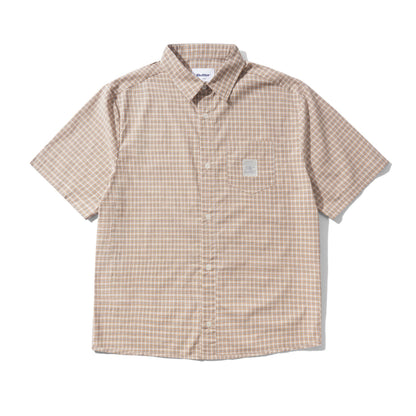 Butter Goods Equipment Button Up Shirt - Tan/Mustard