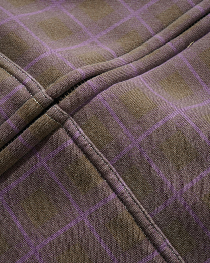 Butter Goods Eruption Zip Up Hoodie - Plaid