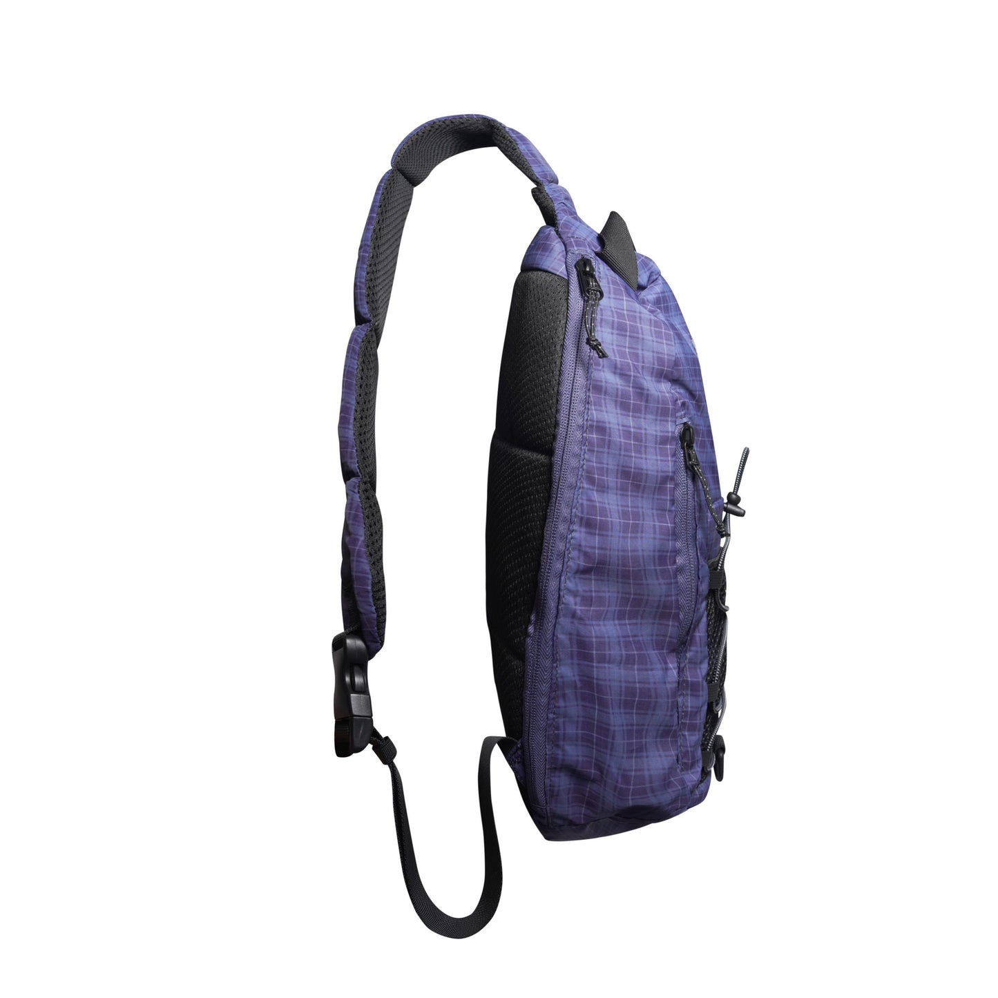 Butter Goods Express Shoulder Bag - Navy Plaid