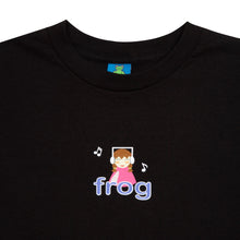 Load image into Gallery viewer, Frog I&#39;m Not Listening Tee - Black