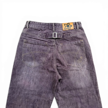 Star Team Normal Star Jeans -  Selvedge Purple
