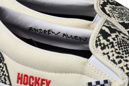 Vans X Hockey Skate Slip-On Andrew Allen - Snake Skin