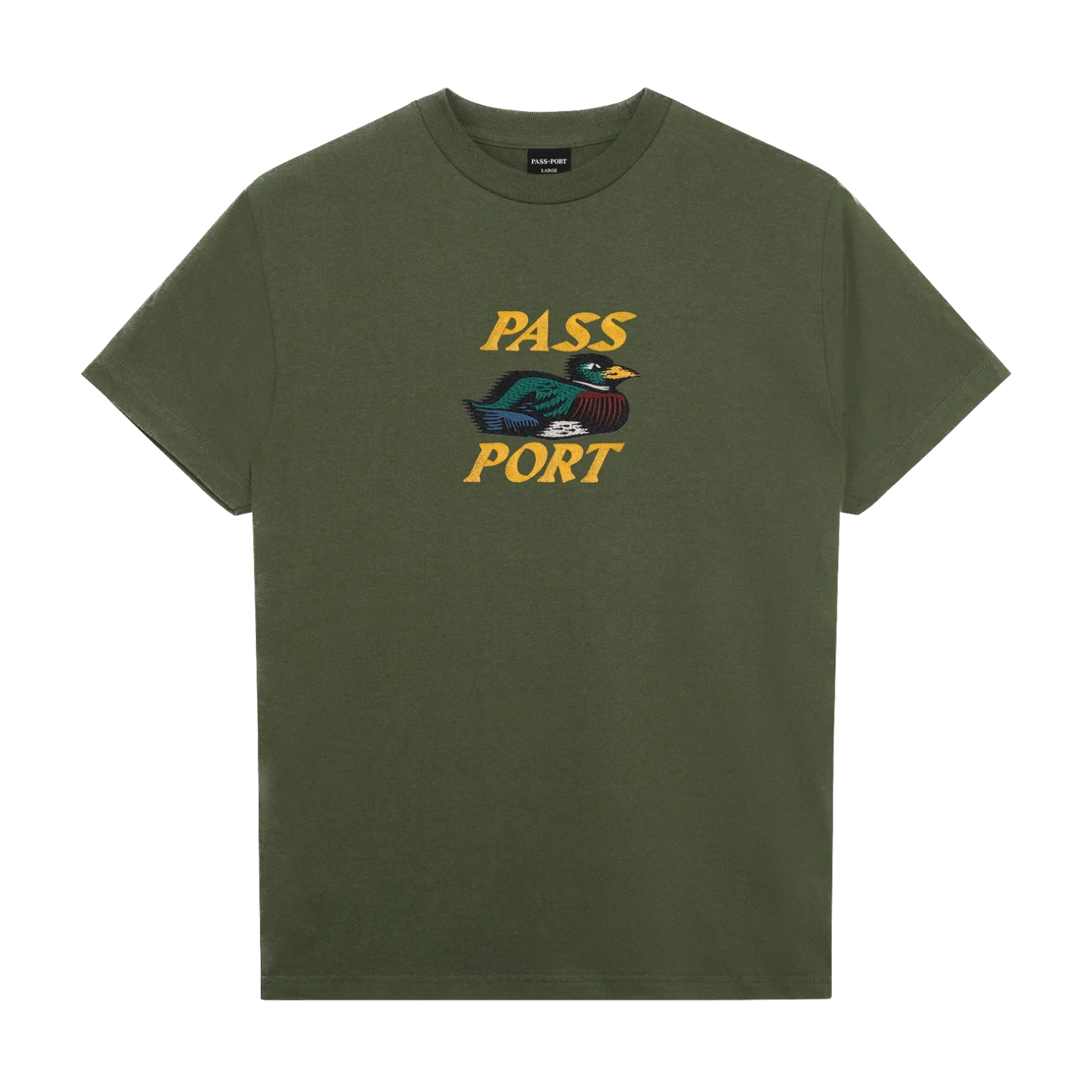 Pass-Port Fast Duck Tee - Olive
