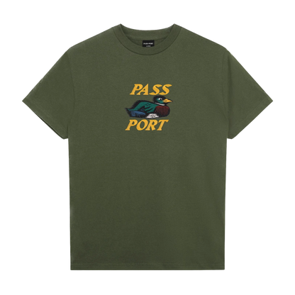 Pass-Port Fast Duck Tee - Olive