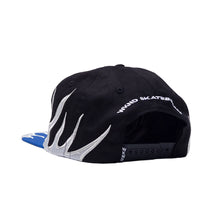 Load image into Gallery viewer, WKND Flame 5-Panel Hat - Black