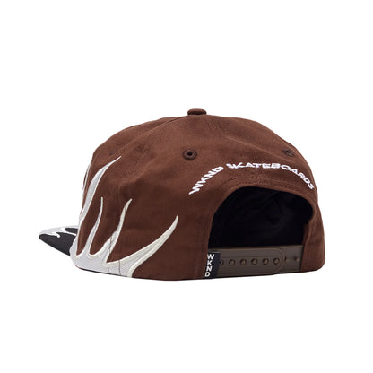 WKND Flame 5-Panel Hat - Brown