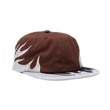 Load image into Gallery viewer, WKND Flame 5-Panel Hat - Brown