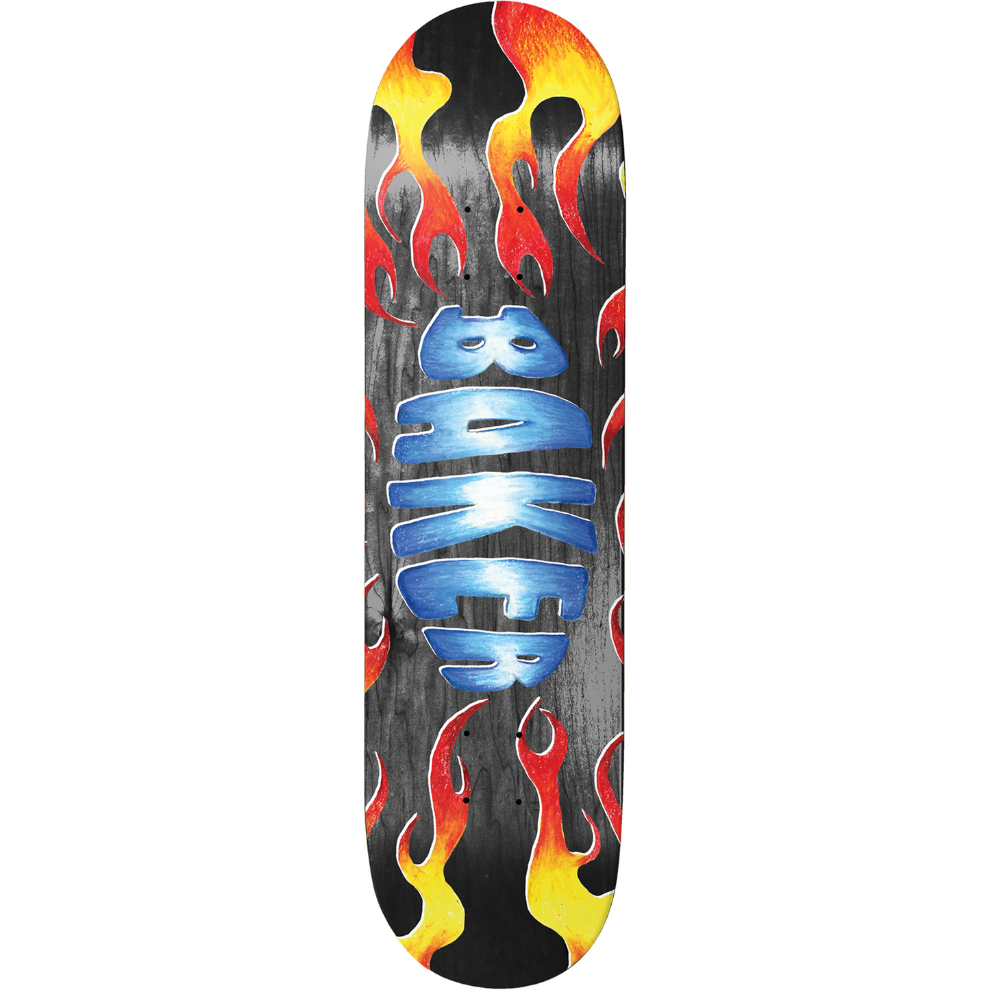 Baker Allen Flames Deck - 8.5