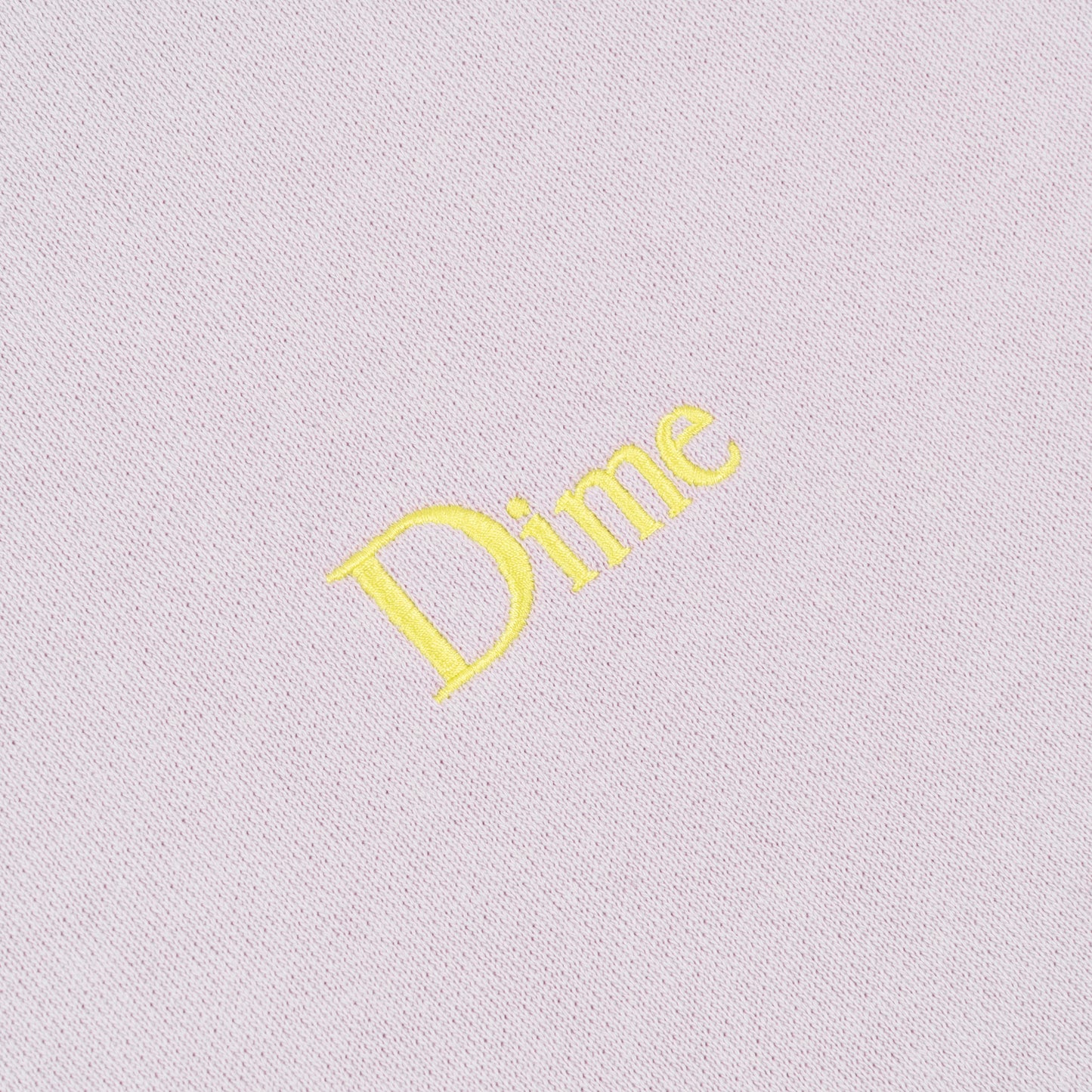 Dime Classic Small Logo Crewneck - Dusty Pink