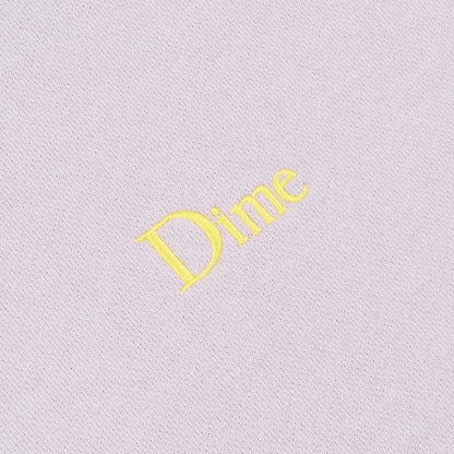 Dime Classic Small Logo Crewneck - Dusty Pink