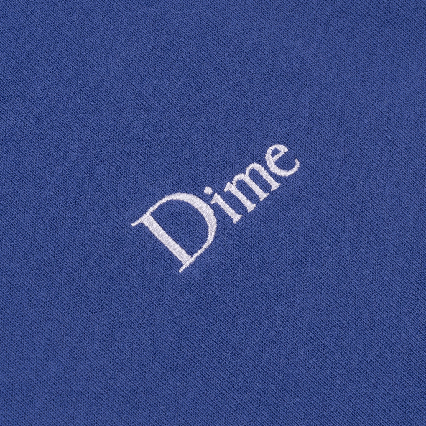 Dime Classic Small Logo Hoodie - Indigo