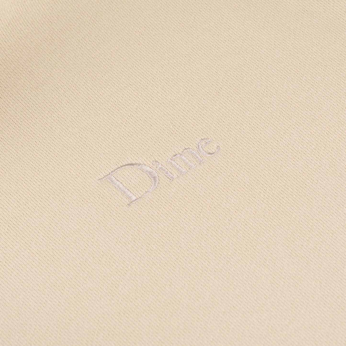 Dime Classic Small Logo Crewneck - Fog