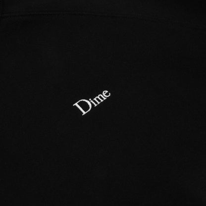Dime Classic Small Logo Crewneck - Black