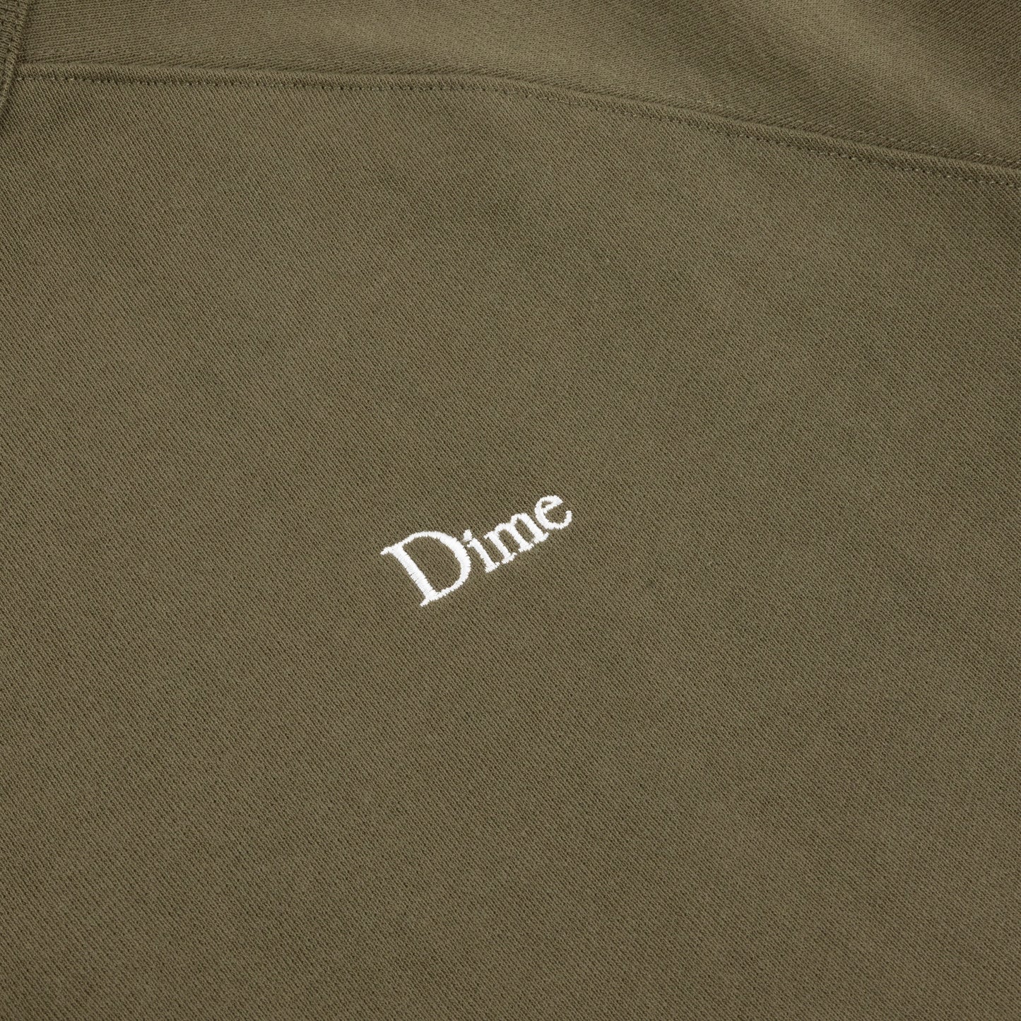 Dime Classic Small Logo Hoodie - Ivy Green