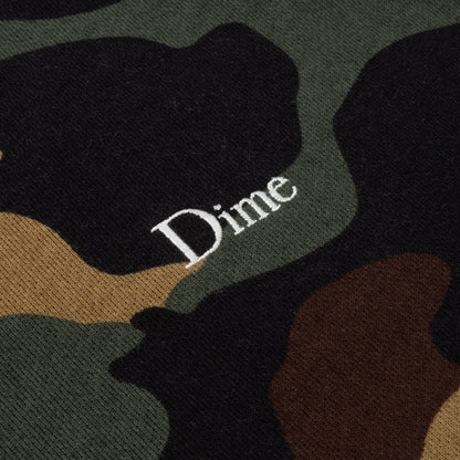 Dime Classic Logo Crewneck - Dark Camo