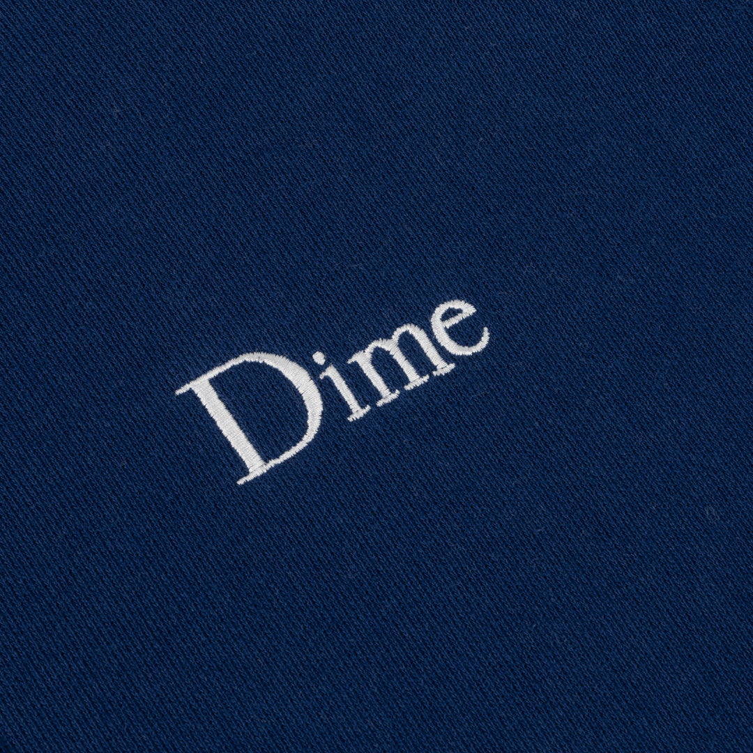 Dime Classic Small Logo Crewneck - Midnight Navy