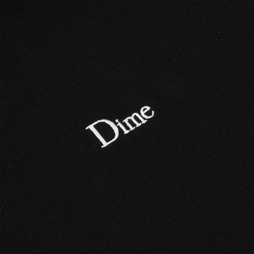 Dime Classic Small Logo Hoodie - Black