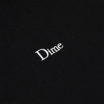Dime Classic Small Logo Hoodie - Black