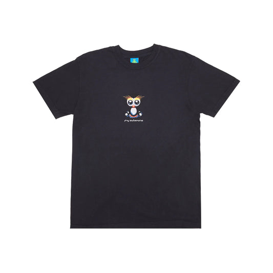 Frog Secret Penguin Tee - Faded Black