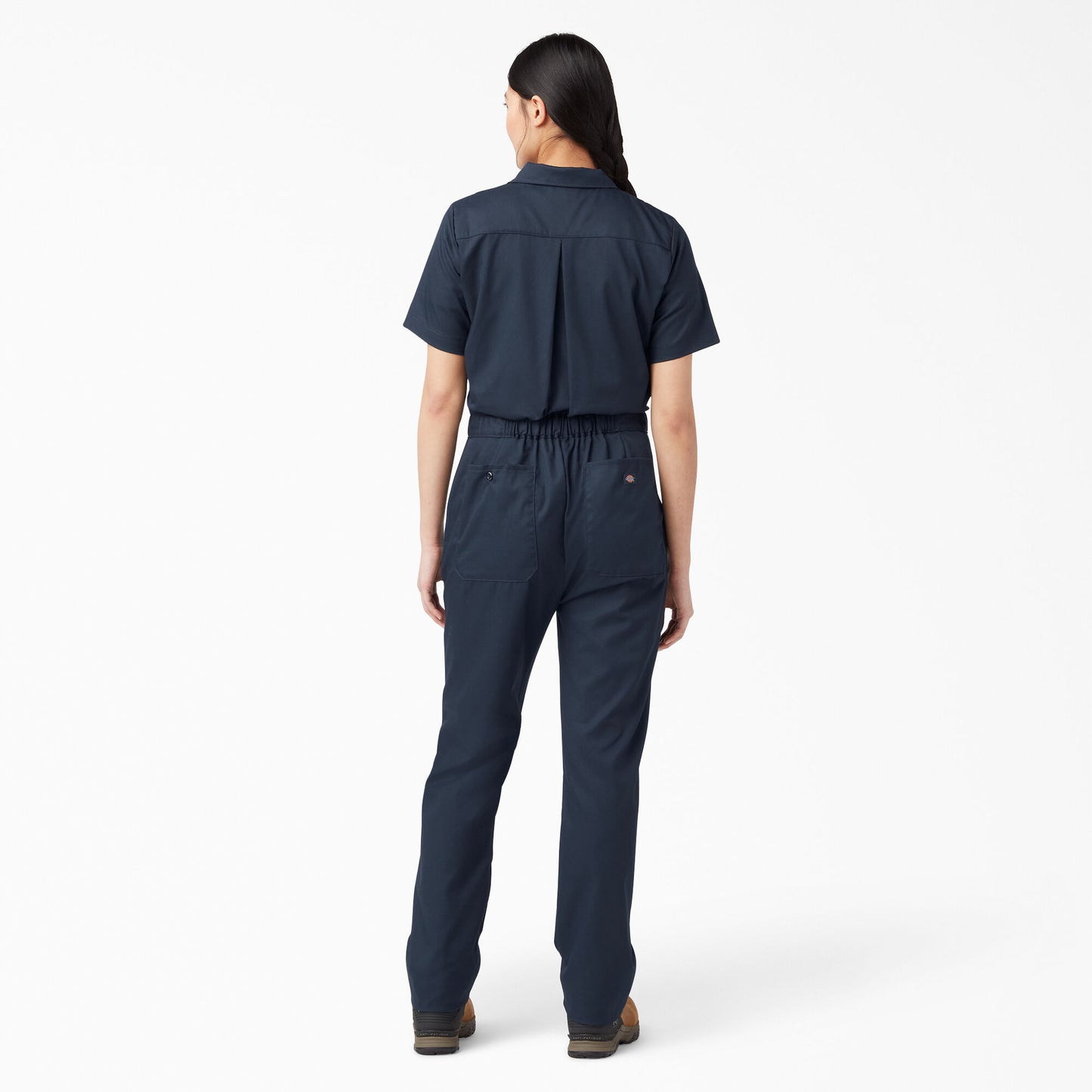 Dickies Women's Short Sleeve Coveralls - Dark Navy