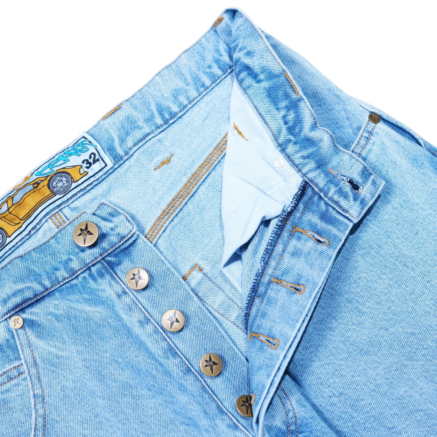 Carpet Company C-Star Flag Jeans - Blue