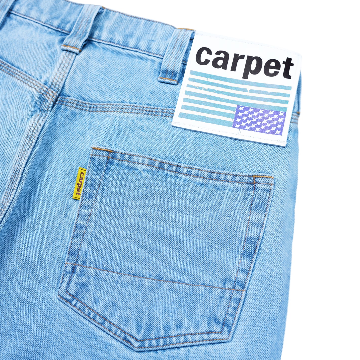 Carpet Company C-Star Flag Jeans - Blue