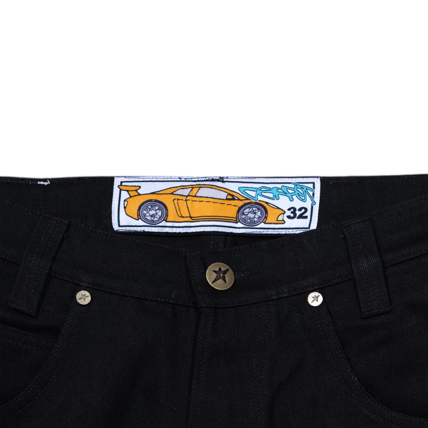 Carpet Company C-Star Flag Jeans - Black