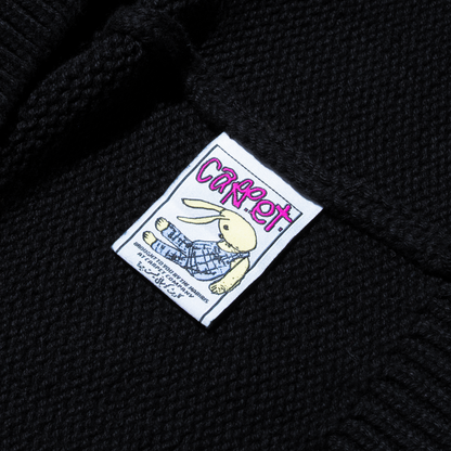 Carpet Company Flag Woven Sweater - Black