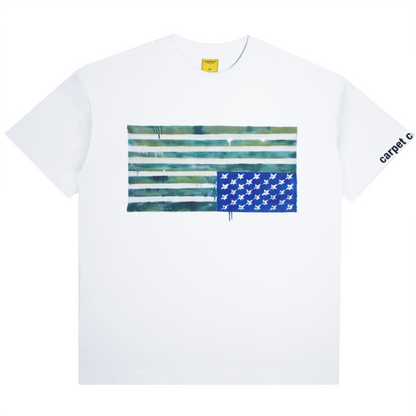 Carpet Company Flag Tee - White