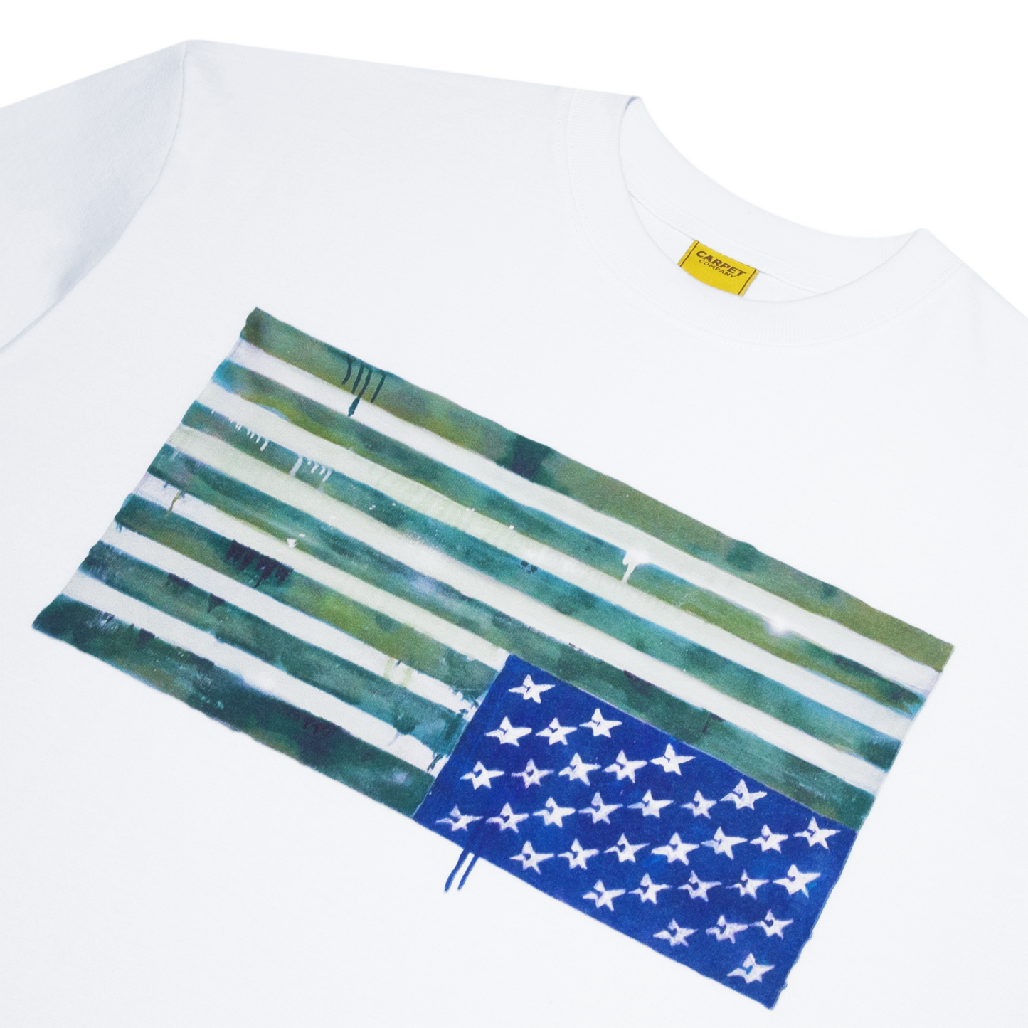 Carpet Company Flag Tee - White